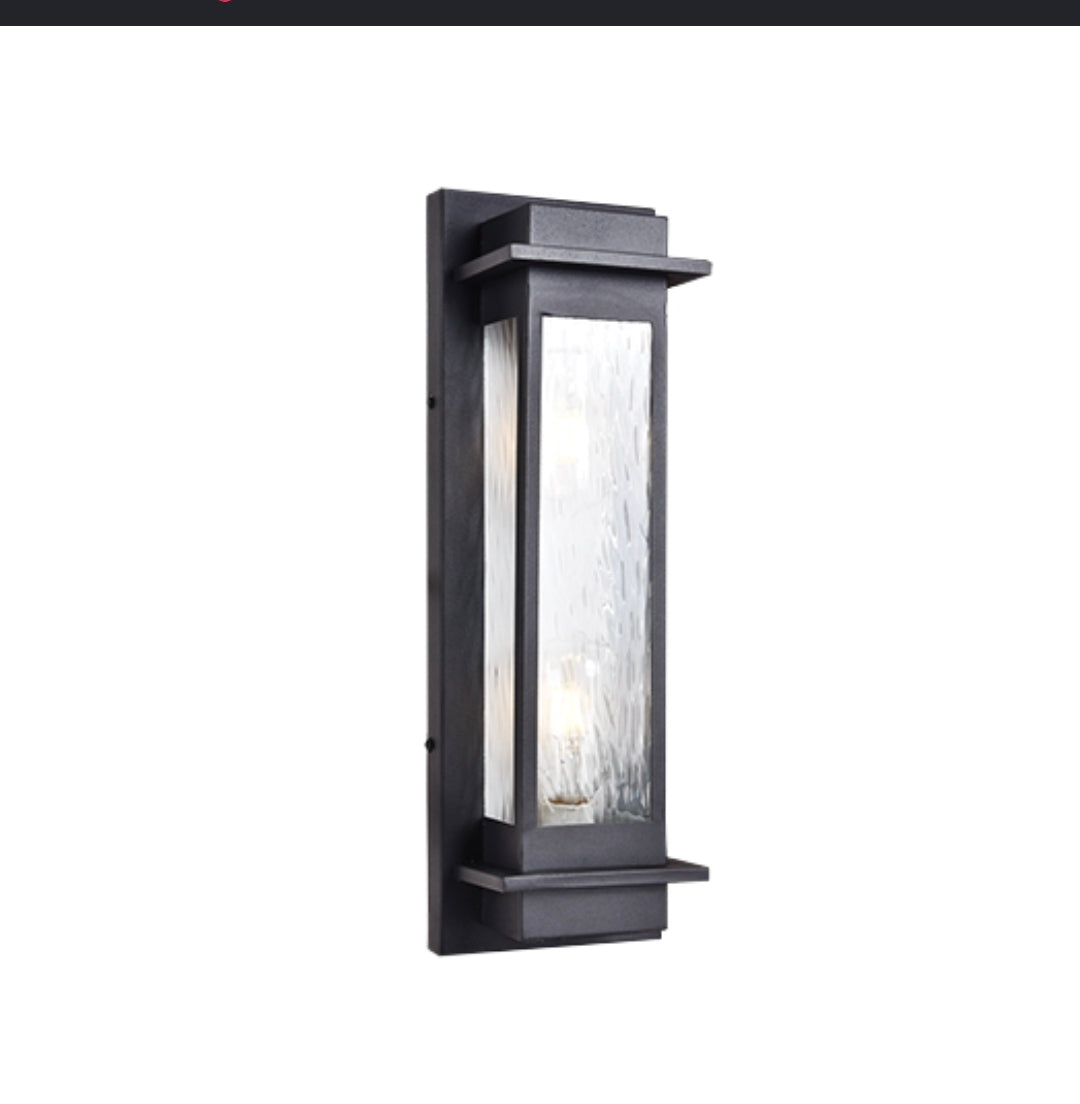 WALL LANTERN L584 BLACK IP54